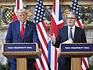 Donald Trump a Keir Starmer v Chequers (18. zá�í 2025)