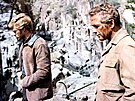 Robert Redford (vlevo) a Paul Newman ve filmu Butch Cassidy a Sundance Kid z...
