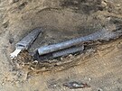 U Hrdel na Litomicku nali archeologov na 2 tisce let star hrob...