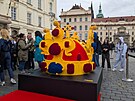 Svatováclavská koruna z Lega bude k vid�ní jen do ned�le.