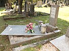Pokozen hrob na hbitov v Olomouci Needn