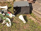 Pokozen hrob na hbitov v Olomouci Needn