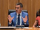�pan�lský p�edseda vlády Pedro Sánchez. (15. zá�í 2025)