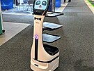 V posledních ronících nesmí na veletrhu chybt roboti. Tento od Becker...