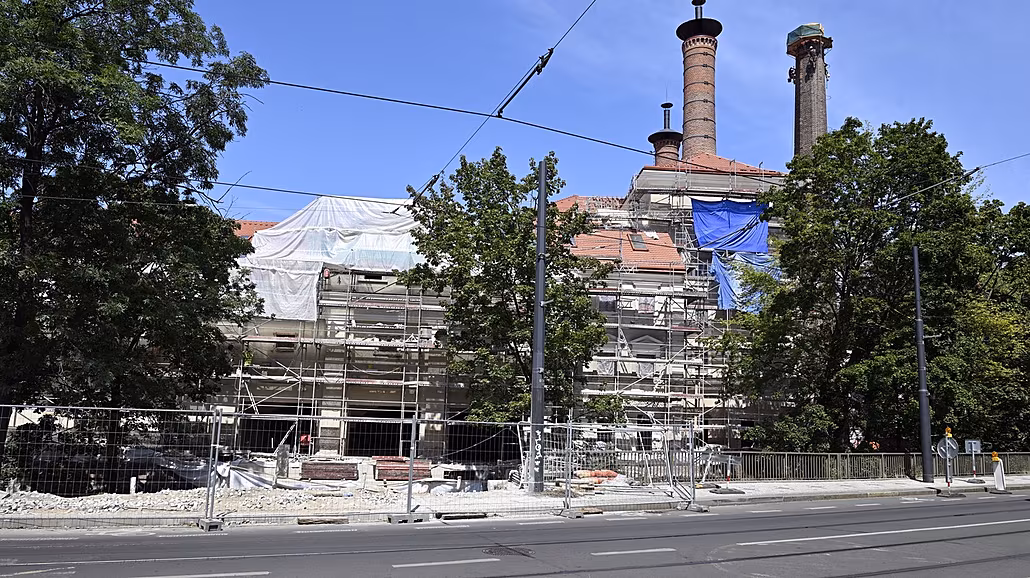 Nová bytová výstavba v historickém prostoru pivovaru v Nuslích
