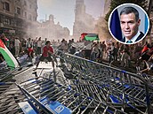 Pochválil protesty. panlský socialistický premiér Pedro Sánchez stojí za...