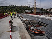 Prohlídka mostu 10. zá�í 2025