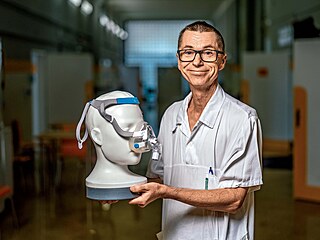 Igor Jurikovi, vedoucí Laboratoe pro poruchy dýchání ve spánku Kliniky...