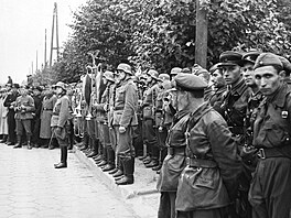 Pehlídka Wehrmachtu a Rudé armády  v Brestu, 22.9.1939