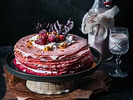 Ombré palainkový dort  dezert, který zvládne pipravit kadý, udlá na stole...