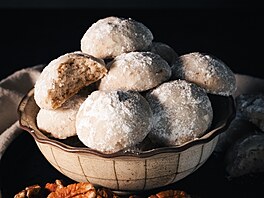 Pozdrav z Mexika v podob pekanových svatebních suenek.