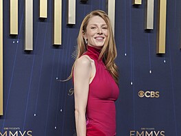 Hunter Schaferová na cenách Emmy v Los Angeles (14. zá�í 2025)