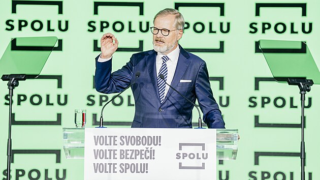 Koalice SPOLU zahájila horkou fázi kampan� p�ed volbami do Poslanecké sn�movny....