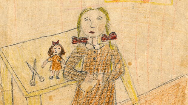 Obrzek, kter poslala mamince do vzen Ariana Petrov.