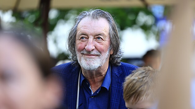 Bolek Pol�vka na akci na podporu Petra Fialy a uskupen� SPOLU (11. 9. 2025)