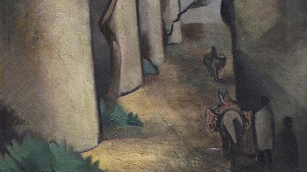 V�ra Ji��nsk� (1898 - 1961)
Orient
olej na pl�tn�, 73,5 x 60 cm, datov�no 1926
Vystaveno: OKRUH KRUHU 1920-2020, Galerie v�tvarn�ho um�n� v N�chod�
Publikov�no: katalog Naslouch�n�, tvorba �en 1. poloviny 20. stolet�, str. 9