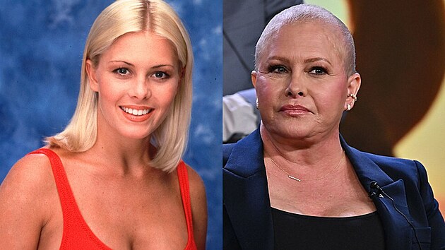 Hereka Nicole Eggertov v letech 1989 a 2024