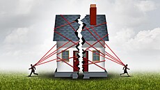 nemovitost na hypotéku a rozvod