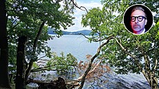 Jezero Laacher See v Nmecku.