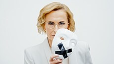 Volební kampa Stailo! Na snímku Kateina Konená v rozhovoru pro MF DNES.