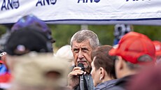 Hnutí ANO odstartovalo kampa� v Olomouckém kraji, konkrétn� ve m�stech...