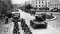 P�ehlídka Wehrmachtu a Rudé armády  v Brestu, 22.9.1939