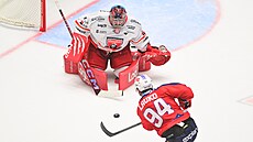 Jakub Lauko se po p�esunu z Ameriky poprvé uvedl v pardubickém dresu.