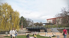 Vizualizace Chvojkovy lomy