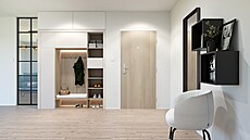 Ocelové bezpe�nostní a protipo�ární vchodové dve�e do bytu NEXT SD101 jsou...