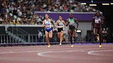 Karolína Ma�asová p�i svém rozb�hu na mistrovství sv�ta.