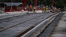 Ve st�edu se uskute�nila prohlídka finální fáze stavby Dvoreckého mostu v...