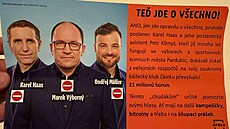 Podpásovka ped volbami. Pardubice zaplavily falené letáky proti SPOLU. (16....