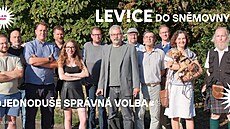 Volební promo fotografie Strany Levice