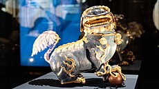 V Historické budov Národního muzea jsou poprvé v Evrop vystaveny nejvtích...