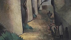 V�ra Ji�ínská (1898 - 1961) Orient olej na plátn�, 73,5 x 60 cm, datováno...