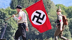 Kadoroní vojenská vzpomínková akce Cihelna v Králické pevnostní oblasti v...