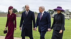 Ve Windsoru prezidentský pár p�ivítali princ a princezna z Walesu. �Jste velmi...