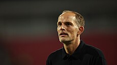 Thomas Tuchel si u�ívá vít�zství Anglie nad Srbskem.