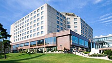 Dejvický hotel Diplomat na snímku za 14. �íjna 2008