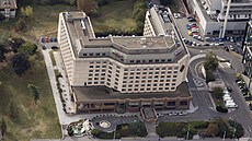 Hotel Diplomat na leteckém snimku ze dne 13. �íjna 2009