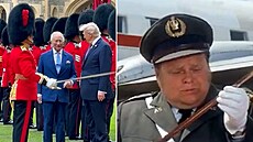 Pozor na me�! Zná snad Karel III. �eskou komedii?