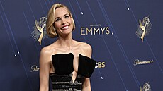 Leslie Bibbová na cenách Emmy v Los Angeles (14. zá�í 2025)