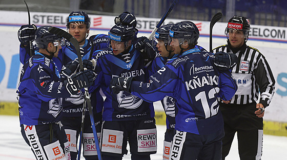 Radost hrá Vítkovic z první branky zápasu.