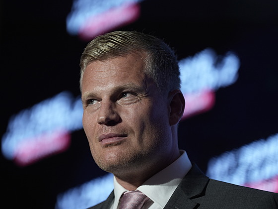 Zahájení závrené fáze volební kampan strany Motoristé sob. Na snímku Filip...