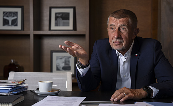 Pedseda hnutí ANO Andrej Babi (28. záí 2025)