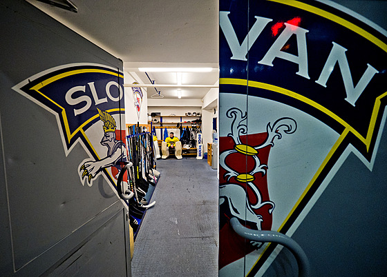 Ústí nad Labem, 24. 09. 2025. Hokejová 2. liga Slovan Ústí nad Labem -...