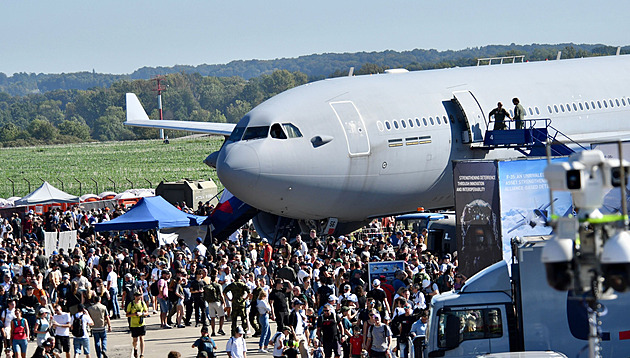 Na monovském letiti odstartovaly Dny NATO. (20. záí 2025)