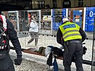 Policist zasahovali v Praze na zastvce I. P. Pavlova kvli podezelmu...
