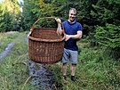 Nadenci li do Brd na houby s rekordn velkm koem. (21. z 2025)