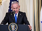 Americký prezident Donald Trump p�ijal izraelského premiéra Benjamina...